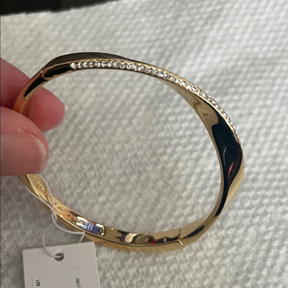 Kate Spade Gold Bracelet with Crystal Accents - Picture 11 of 13